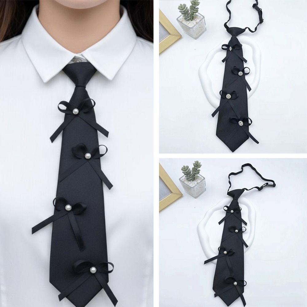 College Style Adjustable Decor - Bow Tie Pre Tied ulasan dan harga