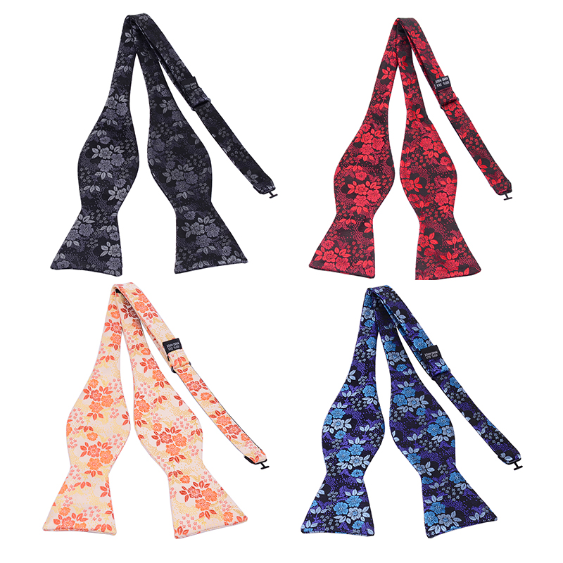 RBOCOTT Floral Self Tie Bow Ti - Silk Tie Striped ulasan dan harga