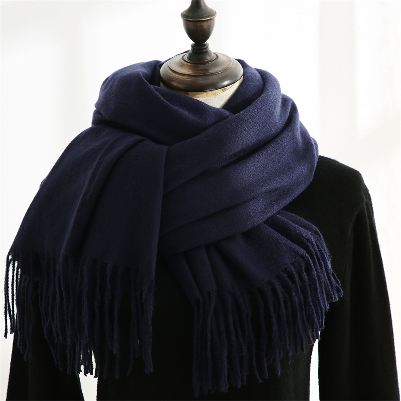Fashion Scarf Man Winter Warm  - Muffler Men Wool ulasan dan harga