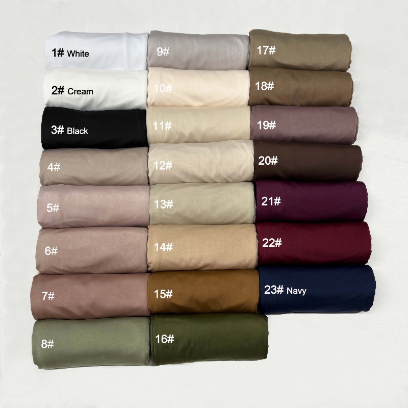 E2 Premium Liquid Jersey Hijab - Bandana Cotton ulasan dan harga
